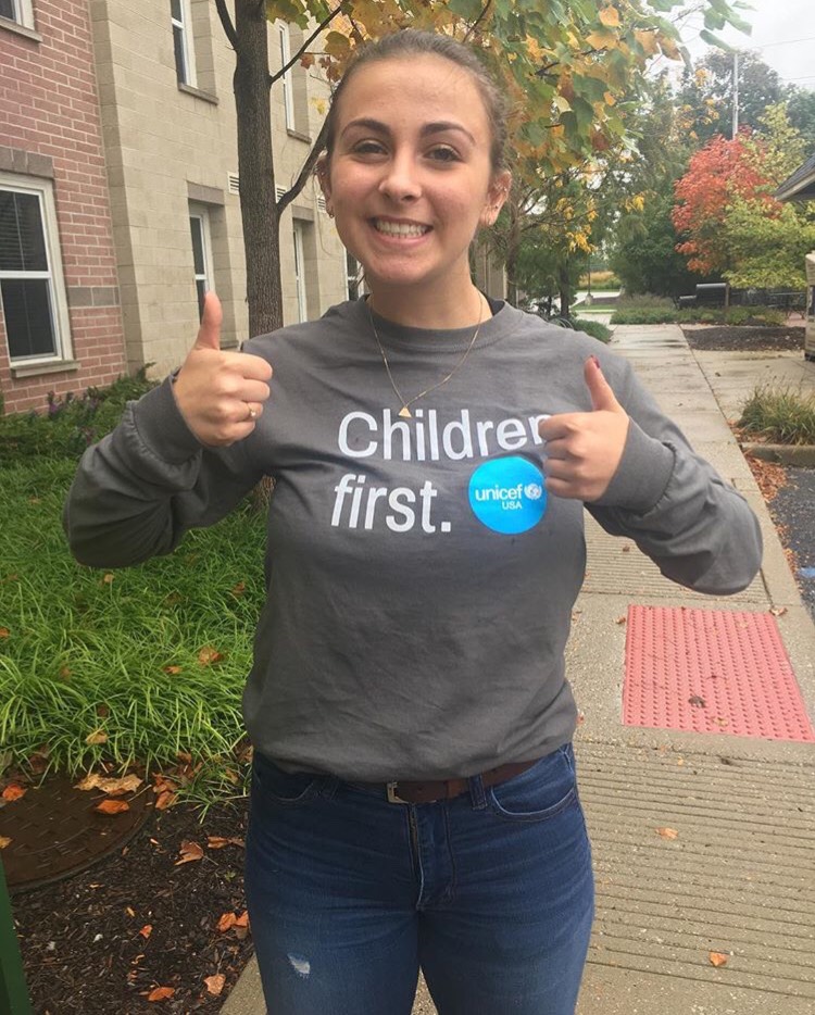 Valparaiso High School Creates T shirts for UNICEF Bonfire